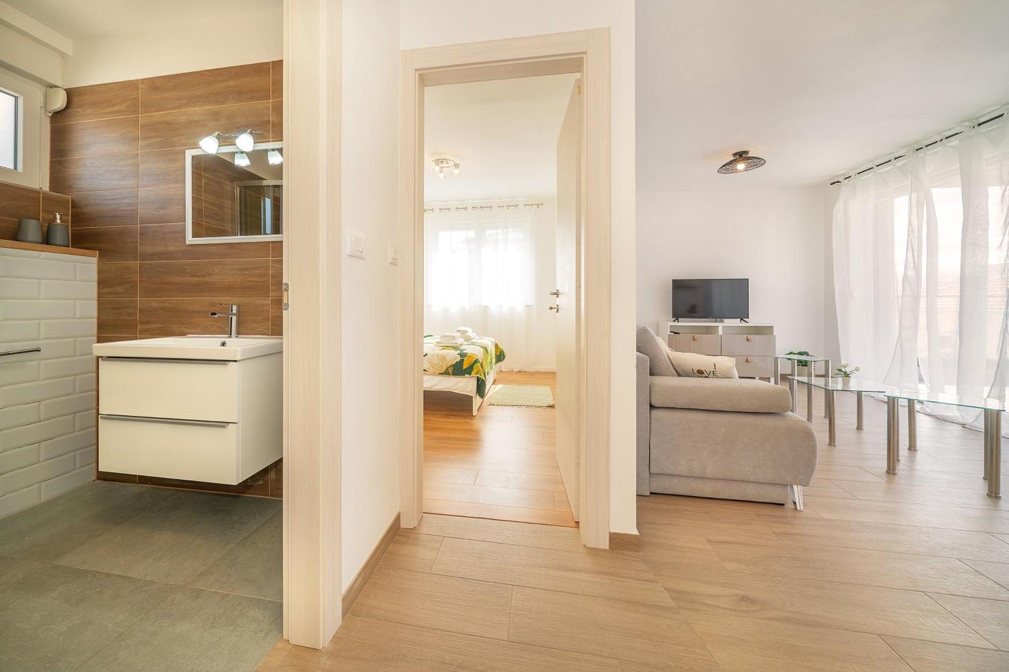 Poolside Apartments Anabella Baška Екстериор снимка