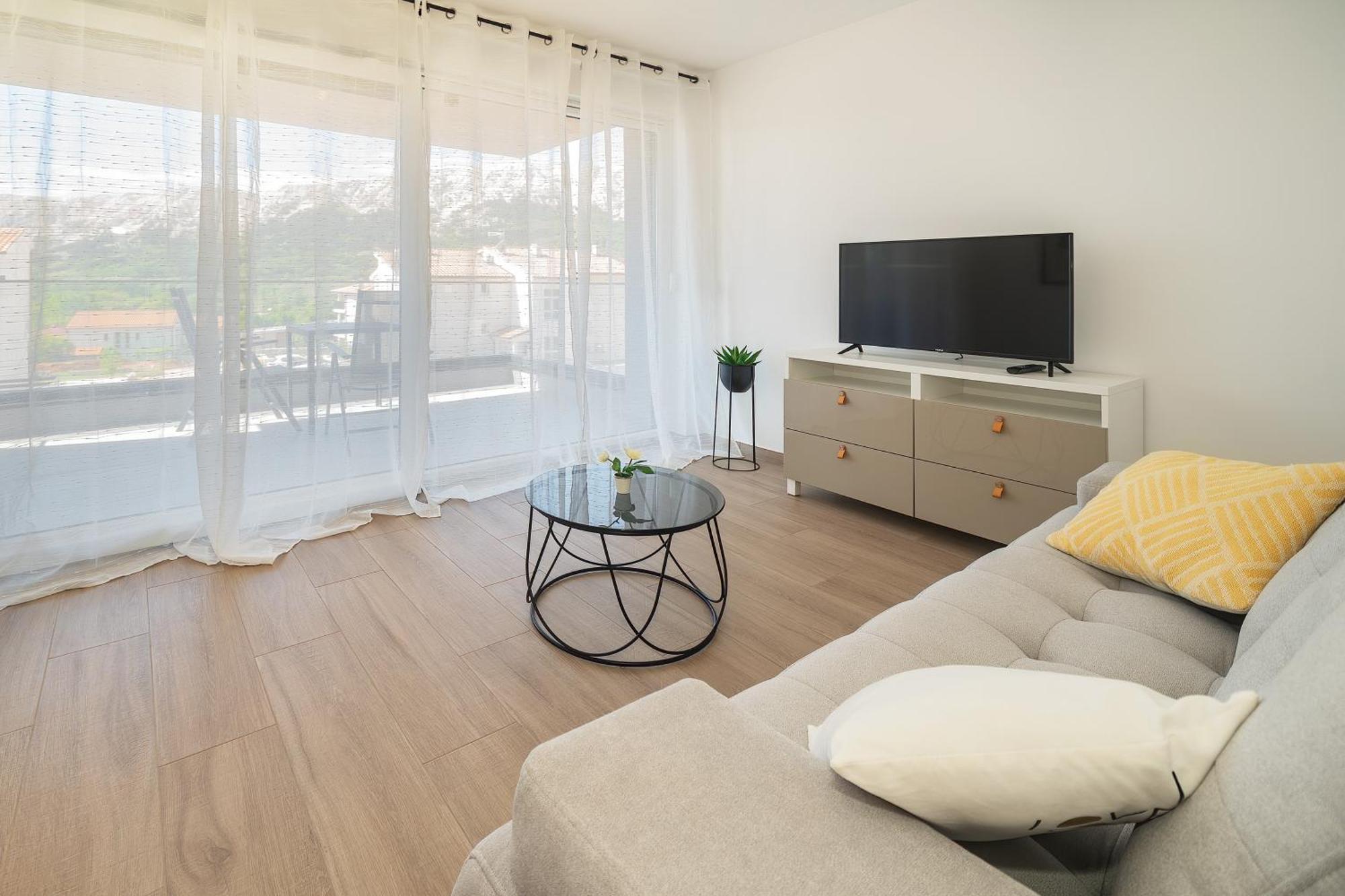 Poolside Apartments Anabella Baška Екстериор снимка