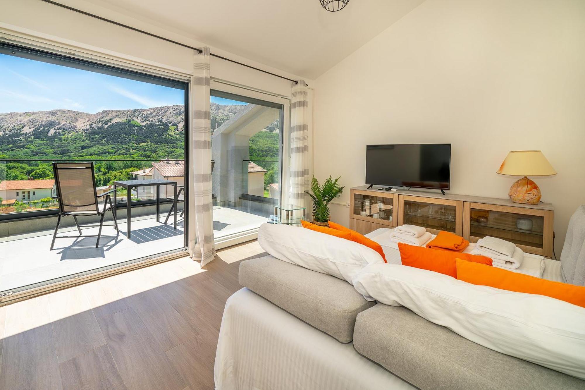 Poolside Apartments Anabella Baška Екстериор снимка